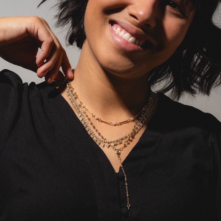 Floating Pearl Necklace