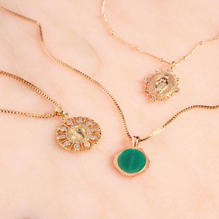 Lady Lourdes Pendant Necklace