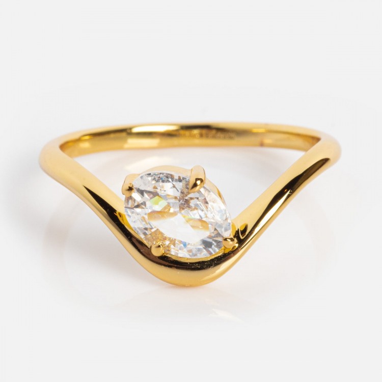 Floating Gem Ring