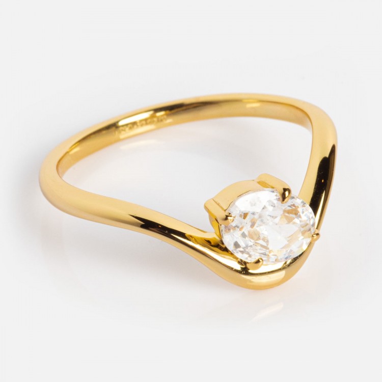 Floating Gem Ring
